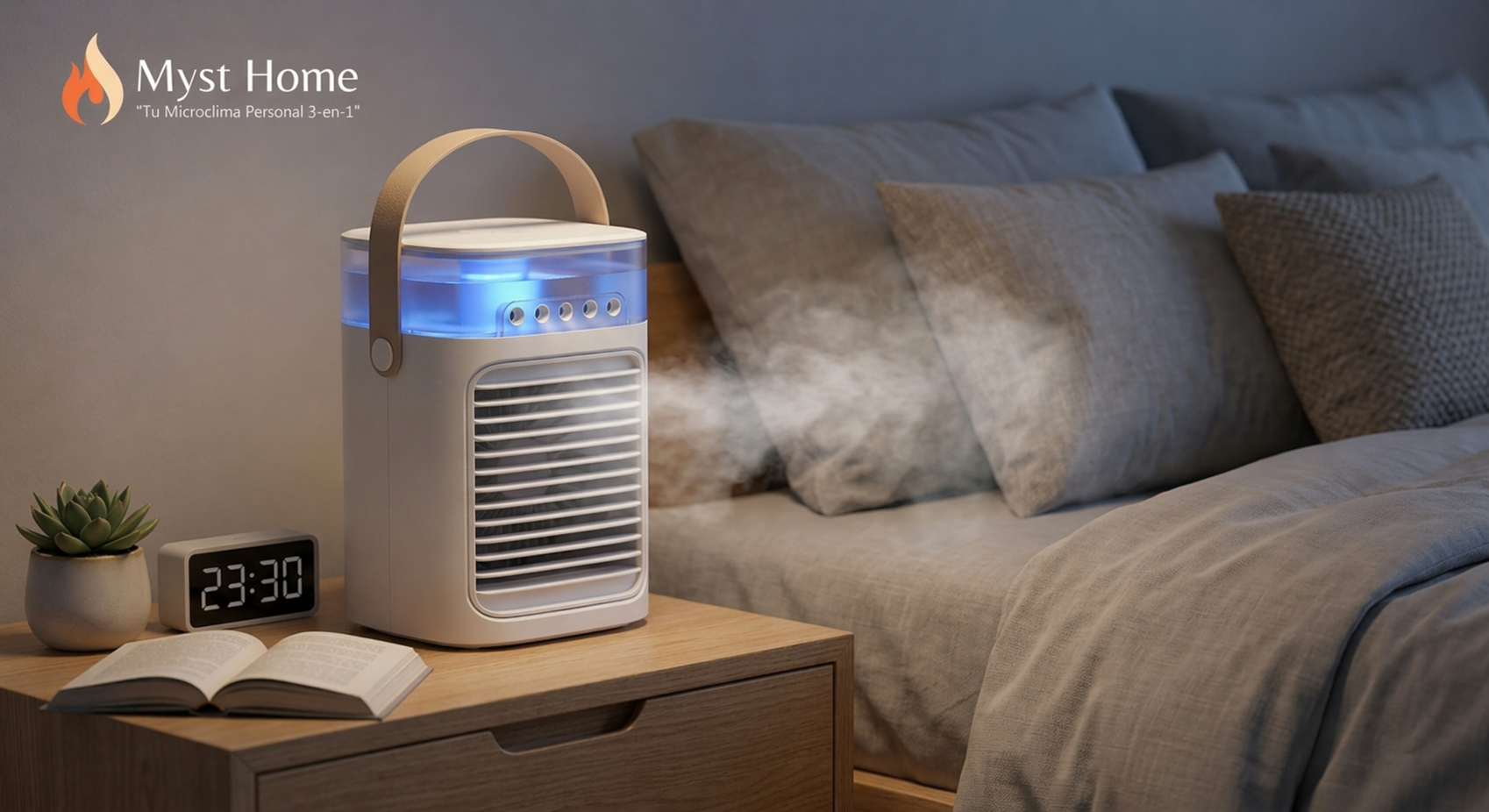 Myst Air Cooler Pro™ – Tu Microclima Personal 3-en-1