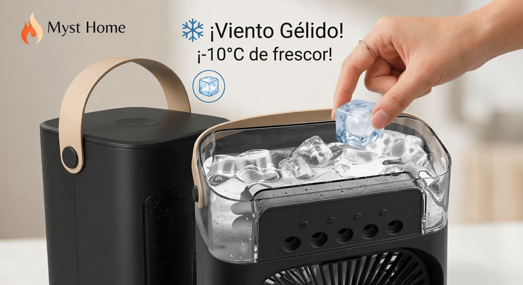 Myst Air Cooler Pro™ – Tu Microclima Personal 3-en-1